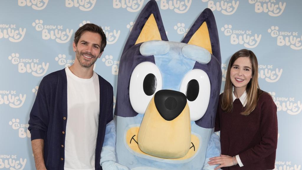 Natalia Sánchez y Marc Clotet en 'El show de Bluey