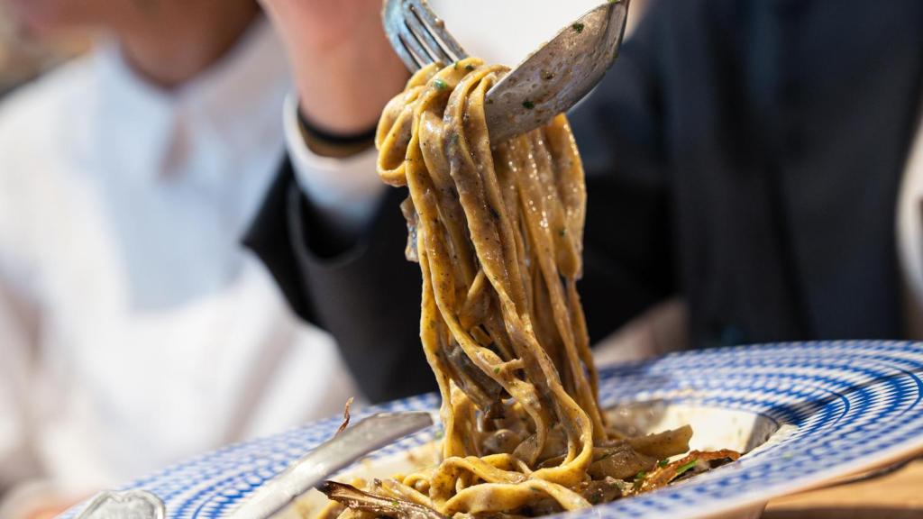 Plato de pasta del restaurante Circolo Popolare