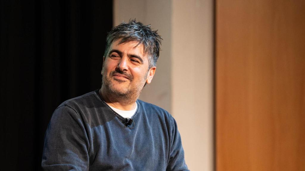 David Muñoz en la presentación de la campaña navideña de Aena