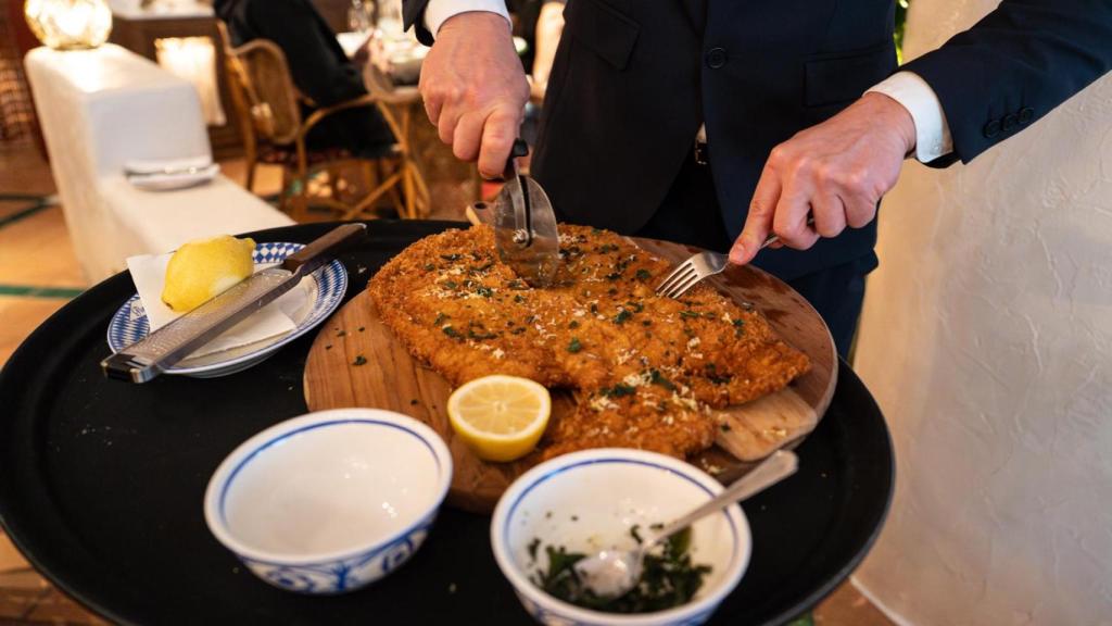 La milanesa del restaurant Circolo Popolare