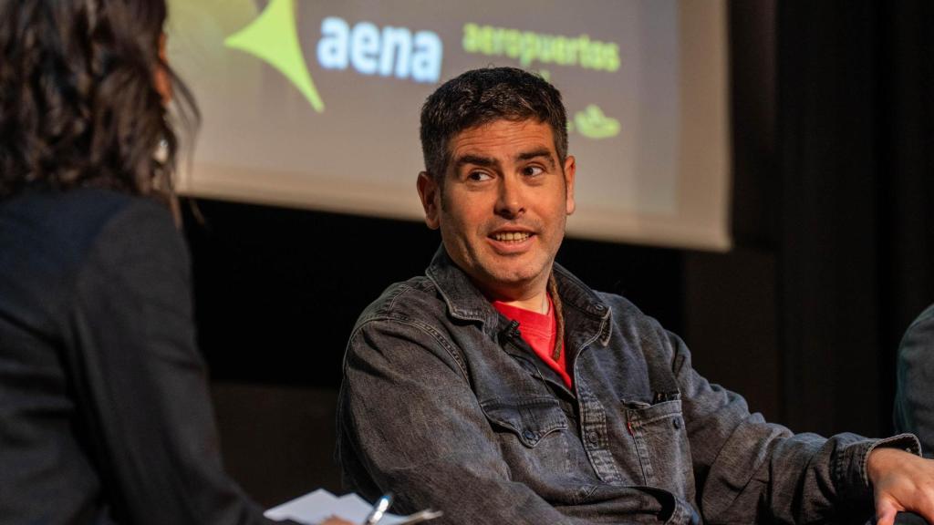 José Muñoz en la presentació de la campanya nadalenca d'Aena