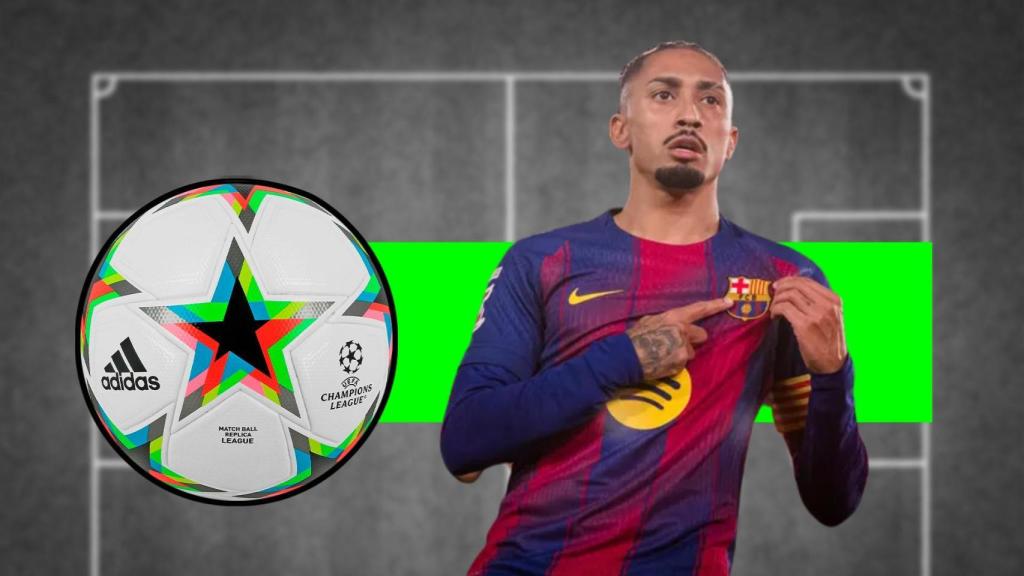 Raphinha, MVP del Barça-Atlético de Madrid