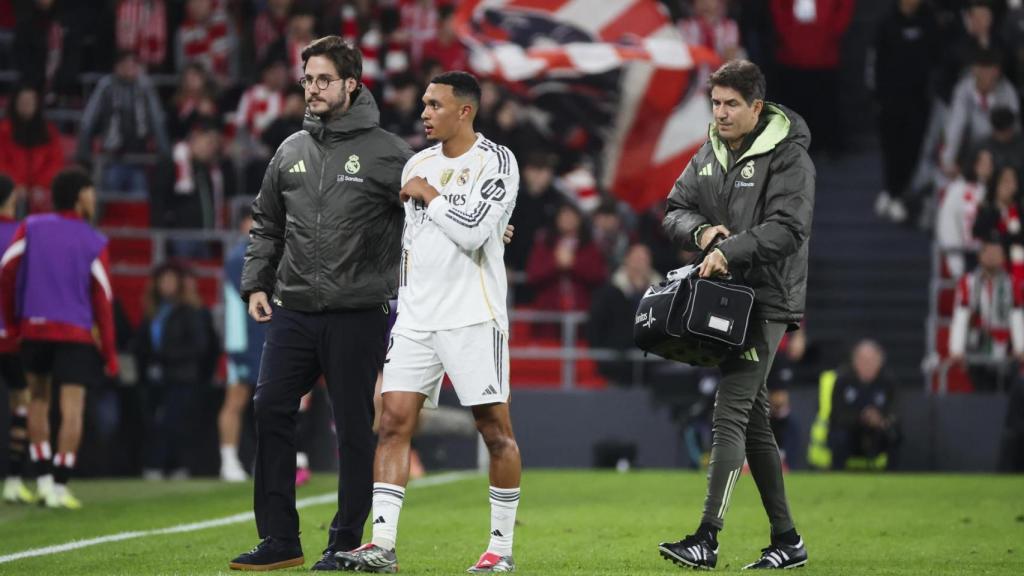 Trent Alexander-Arnold se marcha lesionado del Athletic Club-Real Madrid