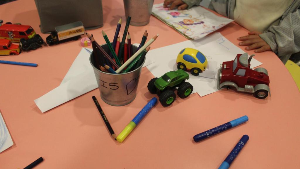 Una clase de infantil - Archivo