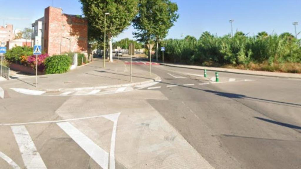 Zona afectada por la modificación urbanística de Les Tintes en Cornellà