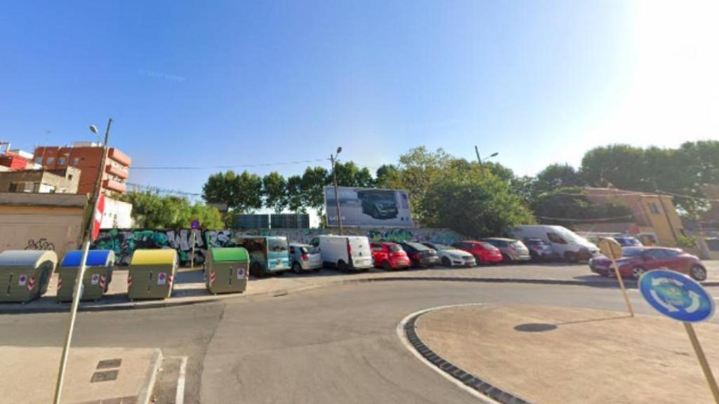 Zona afectada por el planeamiento urbanístico de Les Tintes