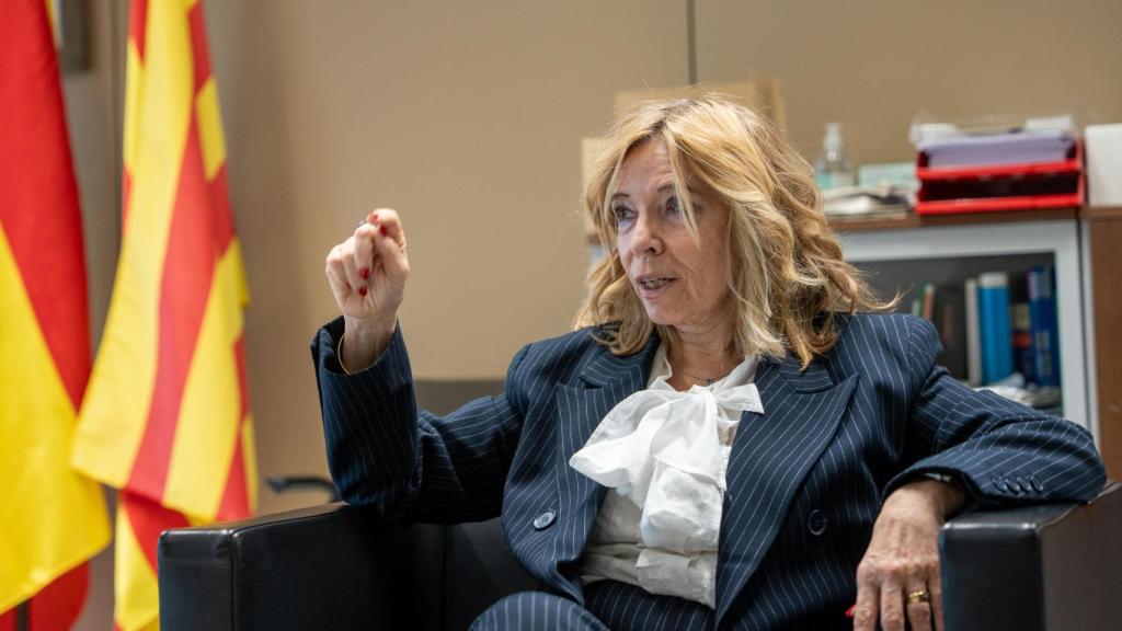 Neus Pujal, Fiscal en Cap de Barcelona, durant l'entrevista amb Metrópoli