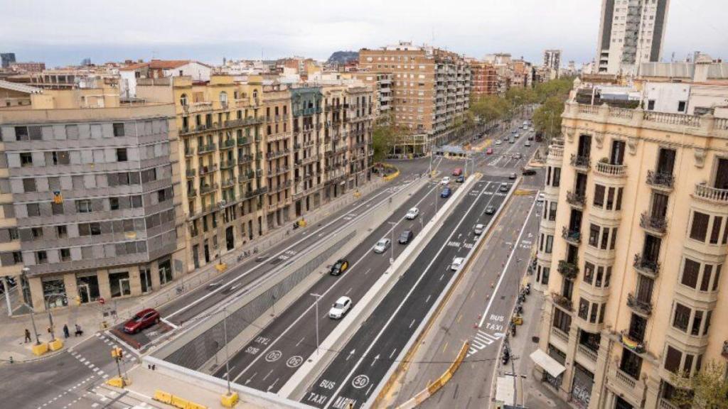 Barcelona da luz verde a la remodelación de Gran Via de les Corts Catalanes