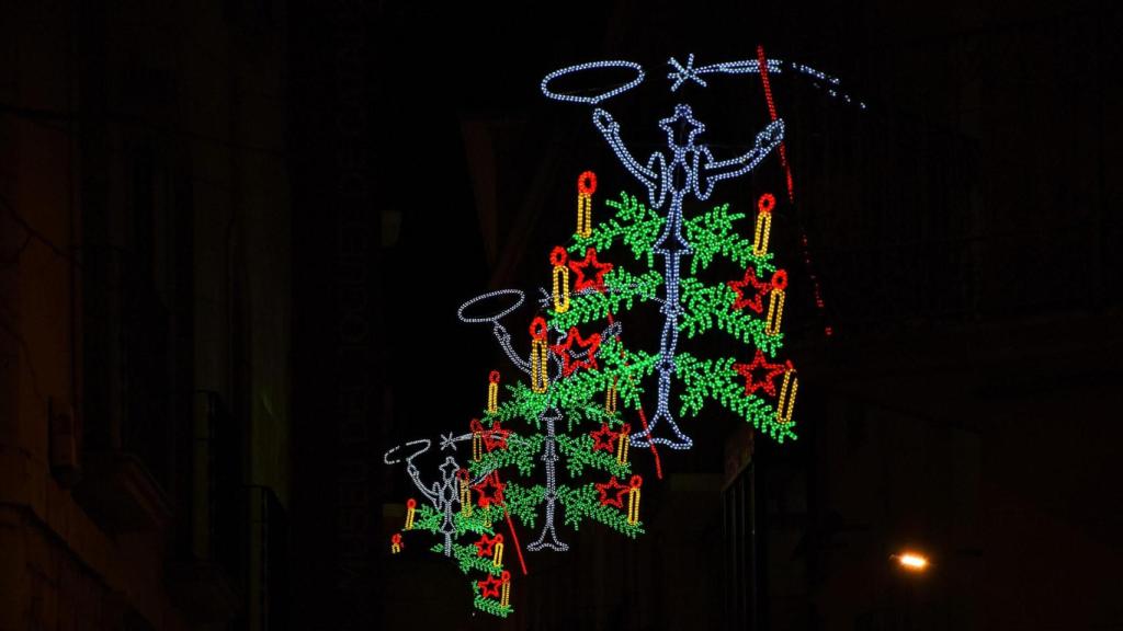 Luces de Navidad dalinianas