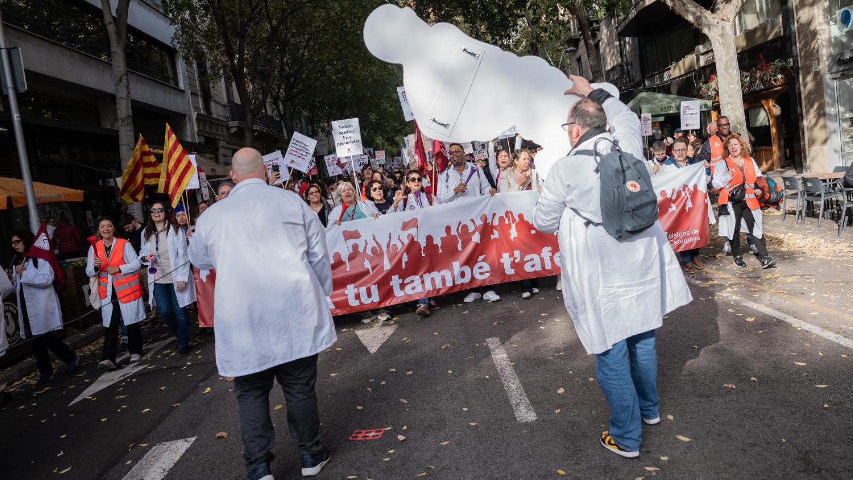 Manifestación médicos