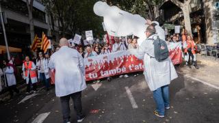Manifestación médicos