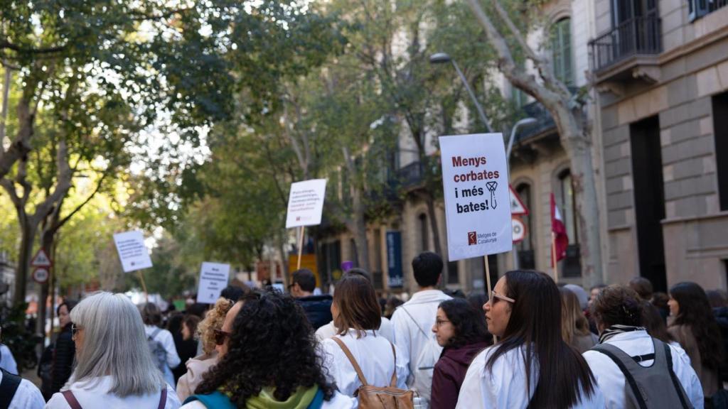 Manifestació metges