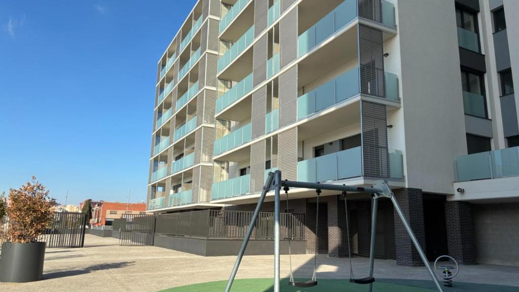 Pisos públicos del barrio del Gorg en Badalona