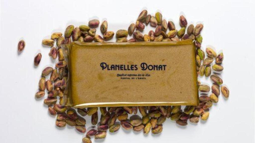 Turrón de pistacho de Planelles Donat