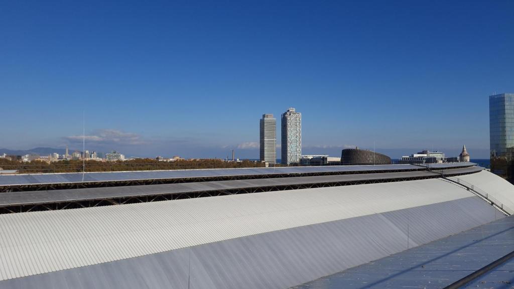 Estación Barcelona França tras la renovación de la cubierta