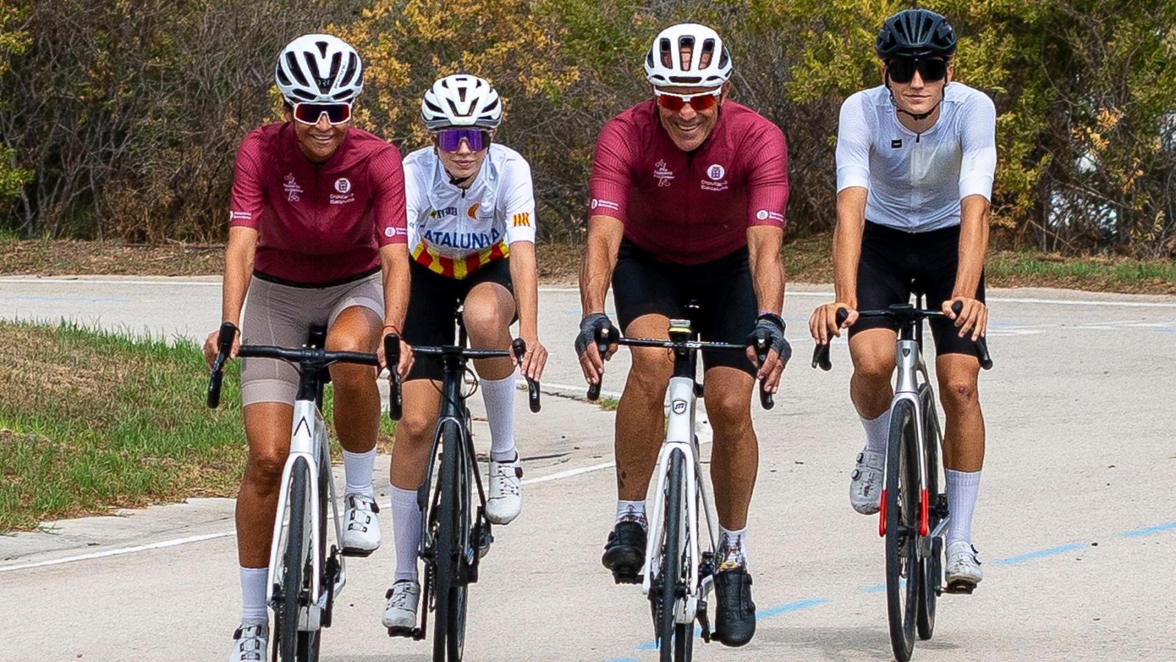 Marta Álvarez, Paco Corbacho, Marina Fernández y Àlex Tort