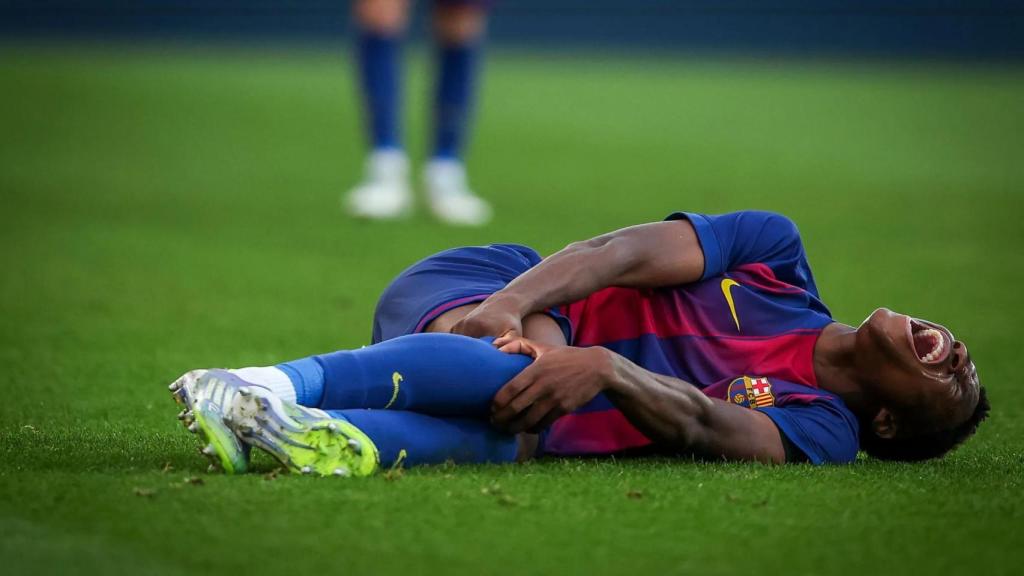 Sama Nomoko se rompe el ligamento cruzado con el juvenil A del Barça