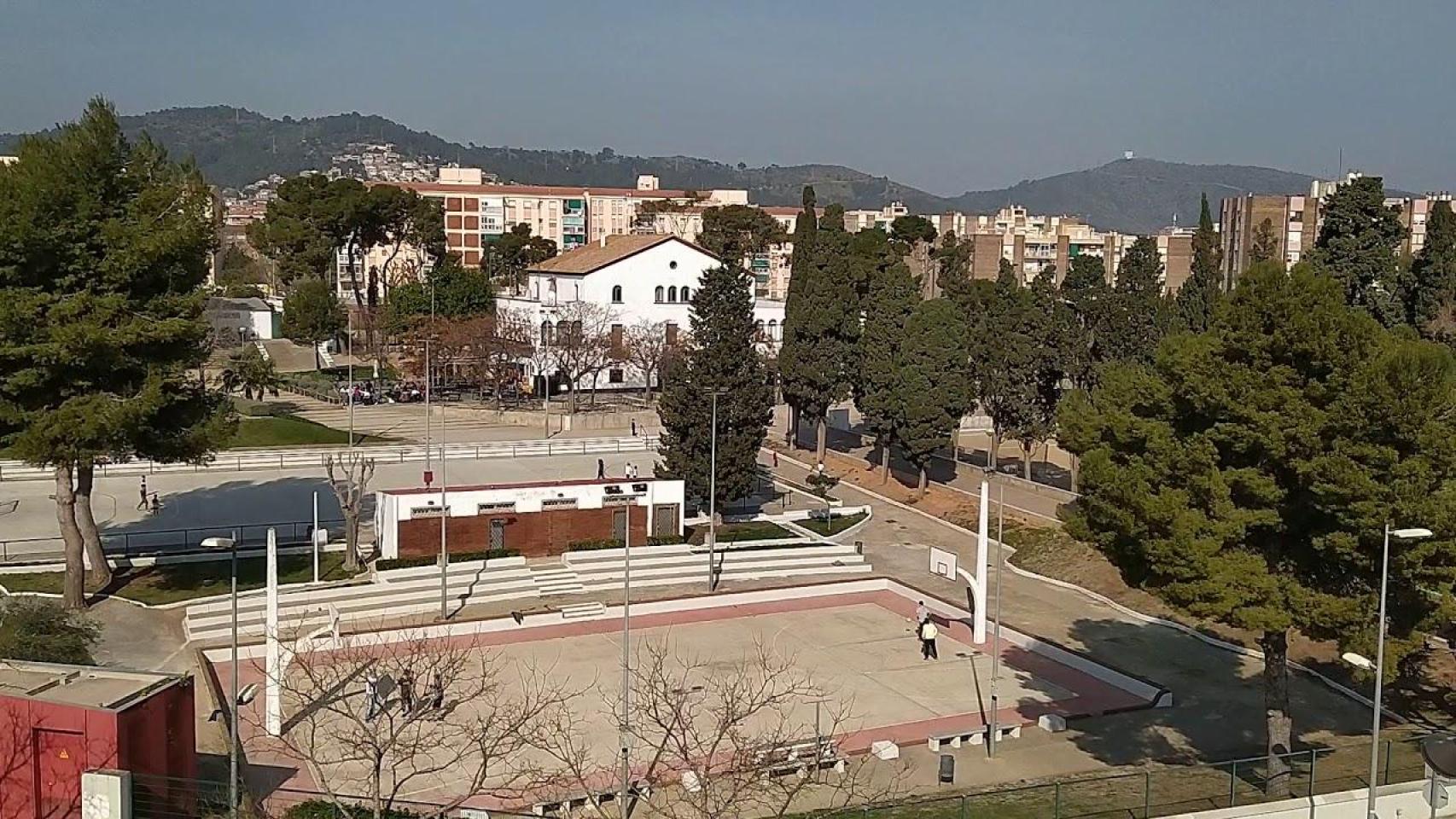 Can Sellarès vista desde el aire