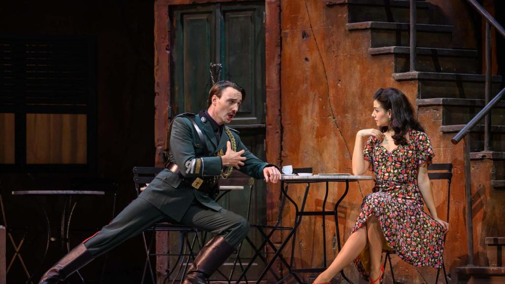 Escena de 'L'elisir d’amore', en el Liceu