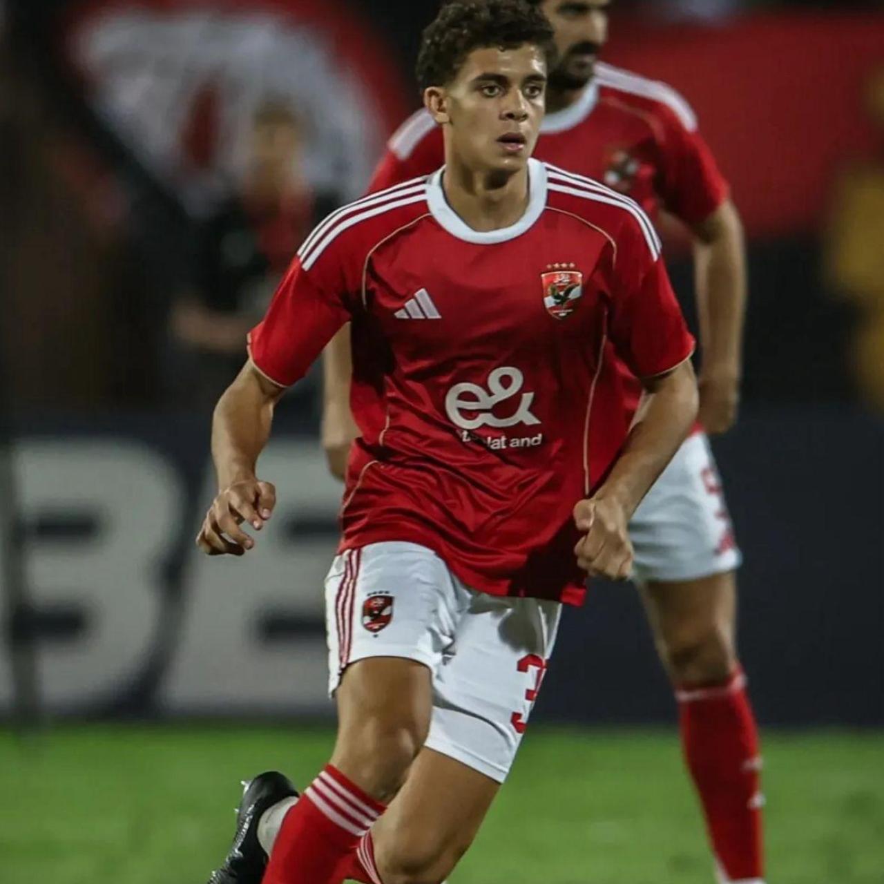 Hamza Abdelkarim con el Al Ahly