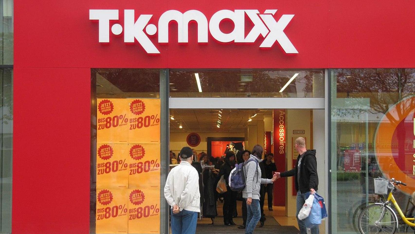 Un establecimiento de TK Maxx