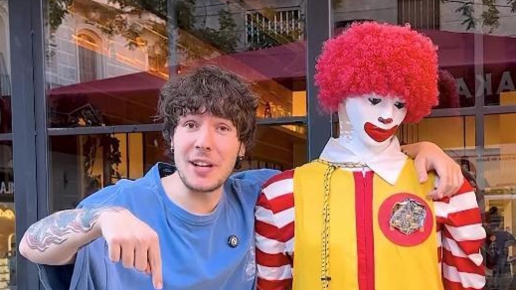 El payaso que ha dado pie a la queja de McDonald's