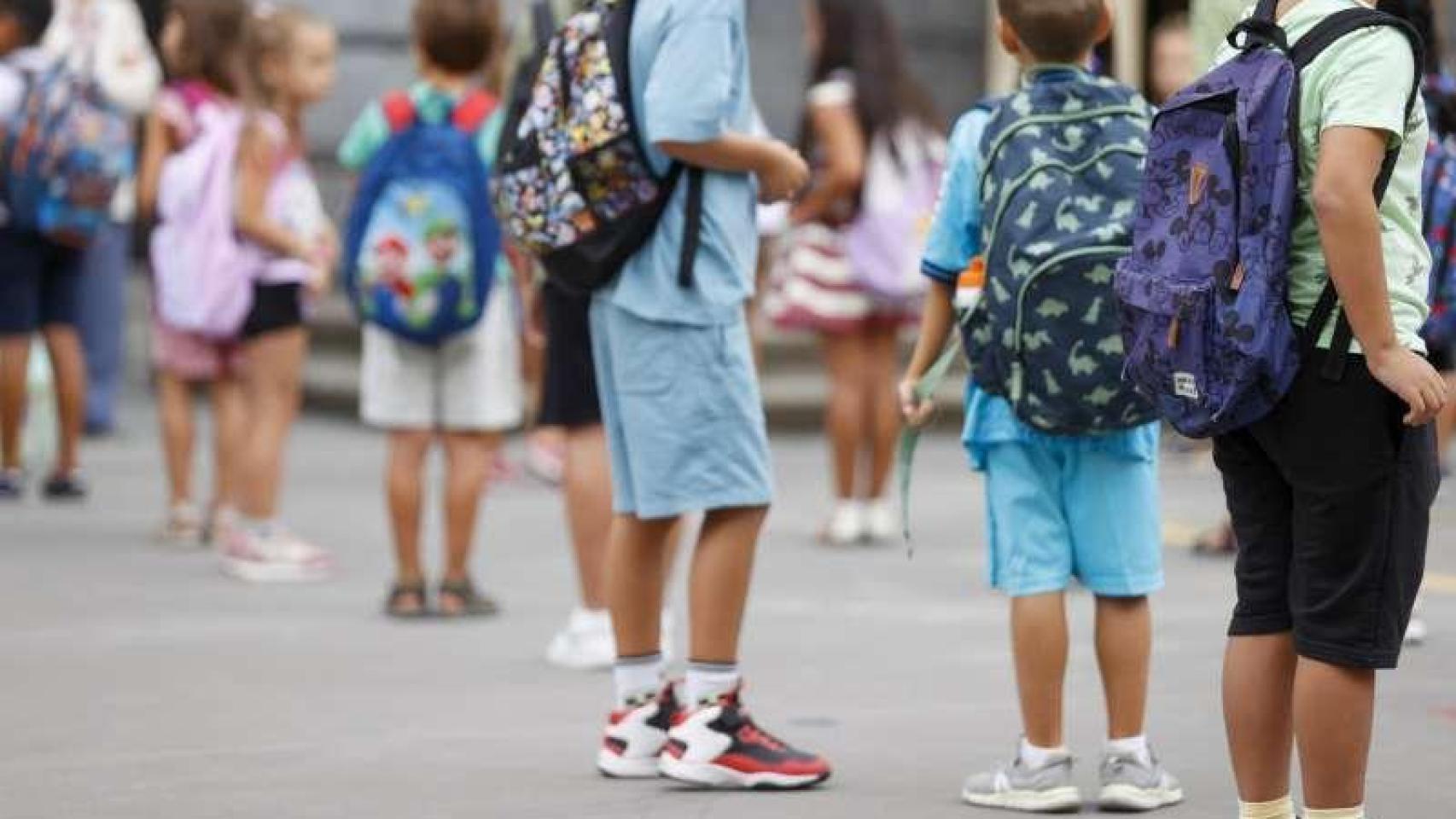 Niños en una escuela