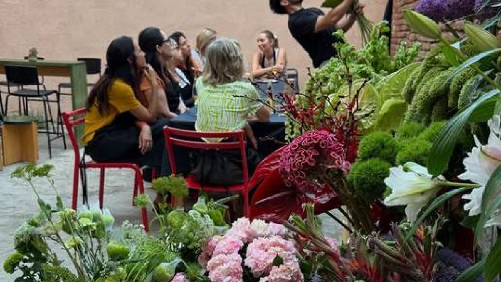 Imagen de archivo de la floristería Can Palmera