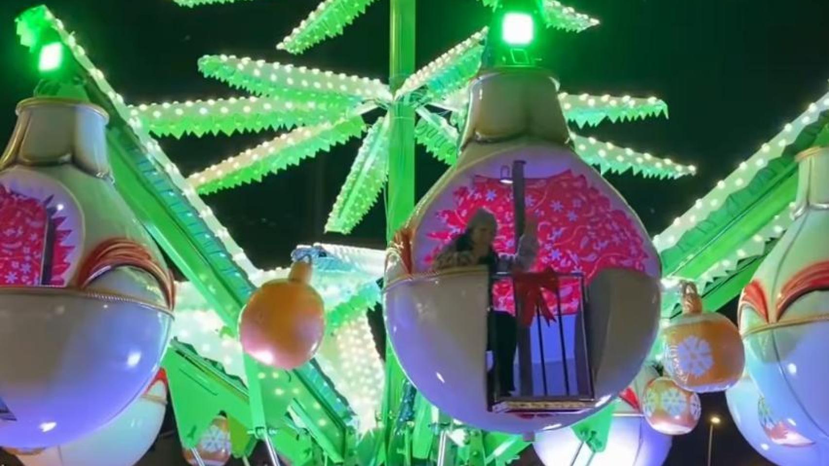 El árbol-noria de la feria