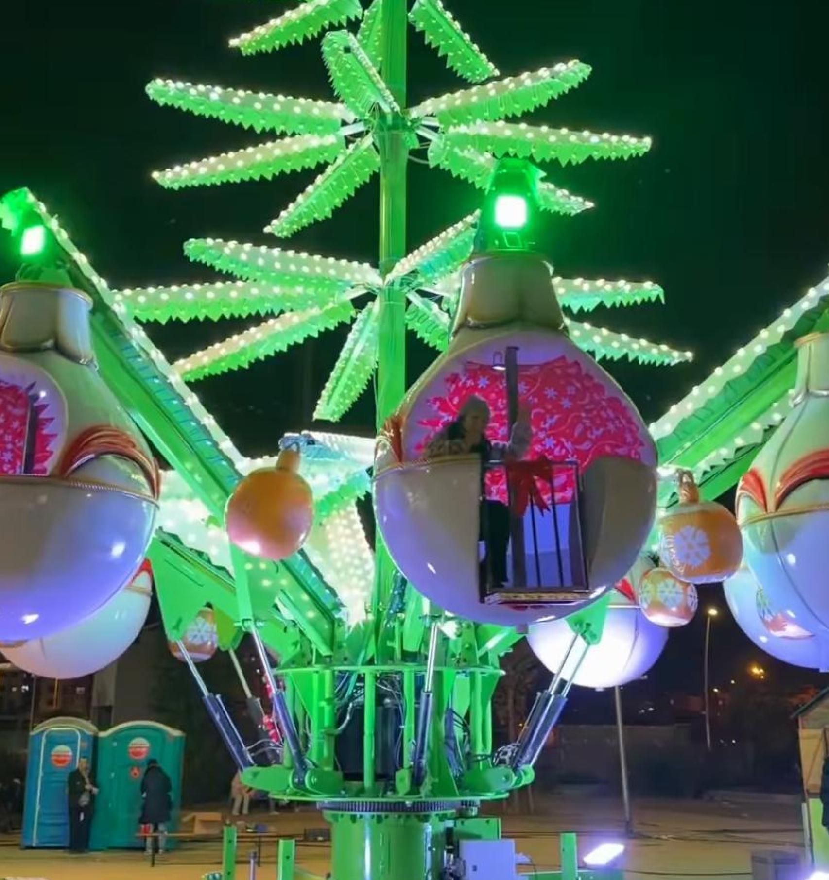 El árbol-noria de la feria