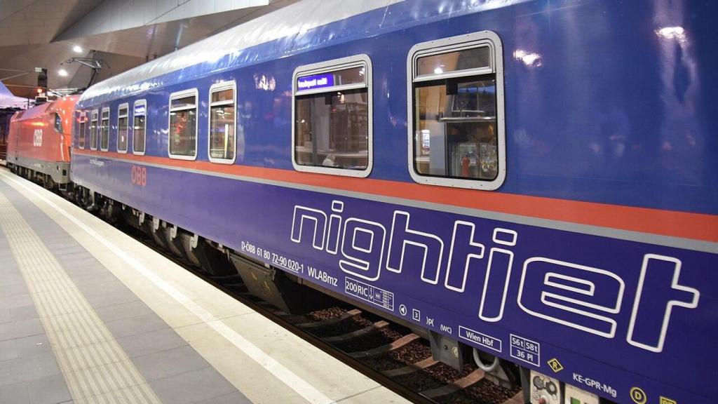 Imagen de archivo de un tren de Nightjet