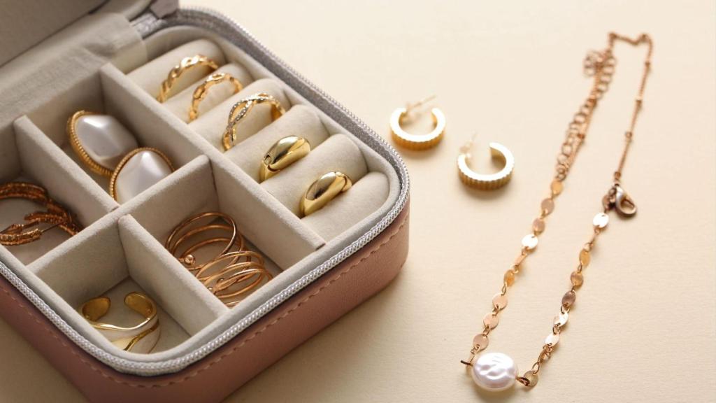 Imatge d'arxiu de joies de luxe