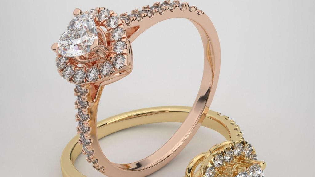 Imatge d'arxiu d'un anell de luxe