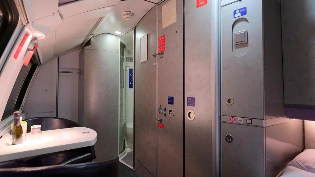 Interior d'un dels trens de Nightjet en imatge d'arxiu