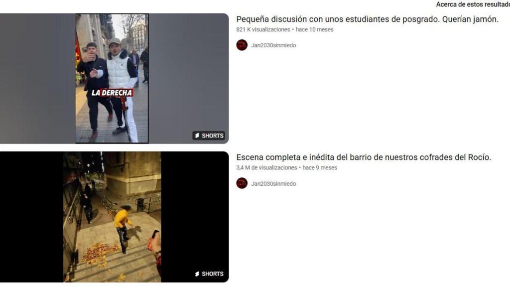 Captura de pantalla del canal de youtube de Jansinmiedo antes de su cierre