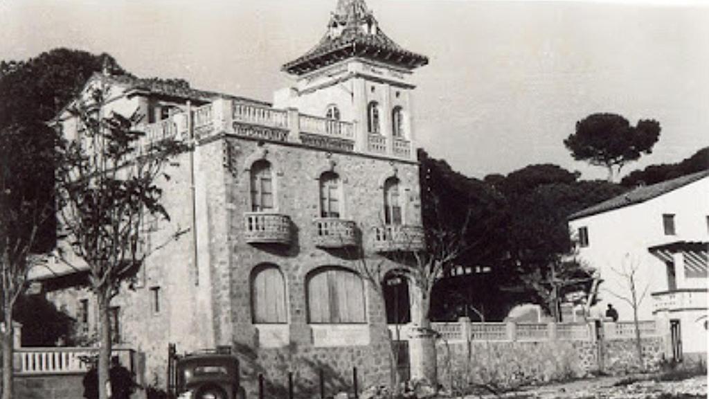 Imagen histórica de la Casa Vilahur