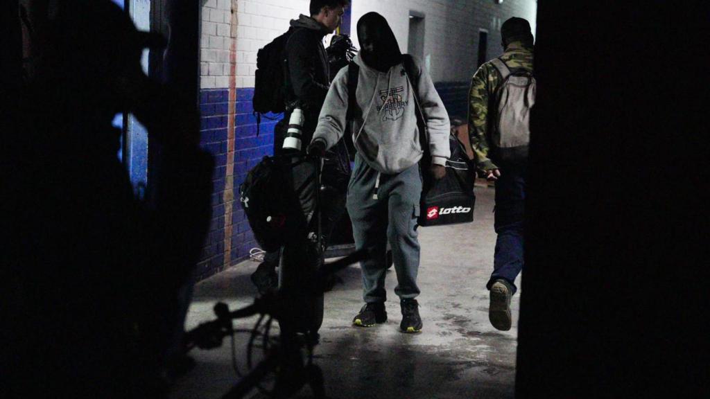 Imagenes de la desokupación del B9