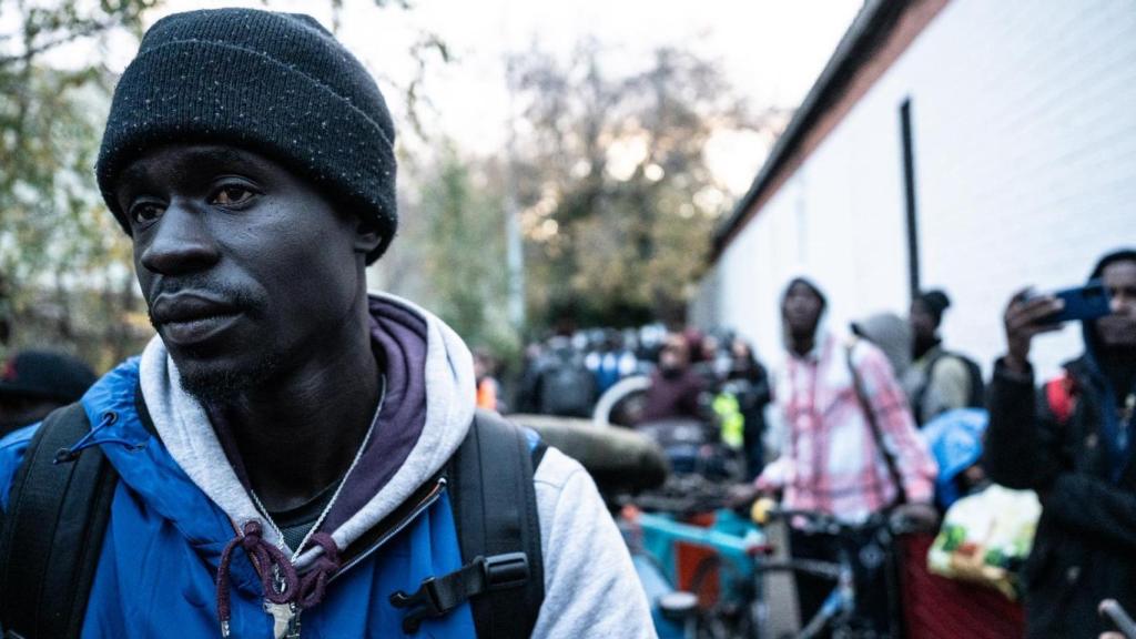 Uno de los inmigrantes desalojados del B9 en Badalona