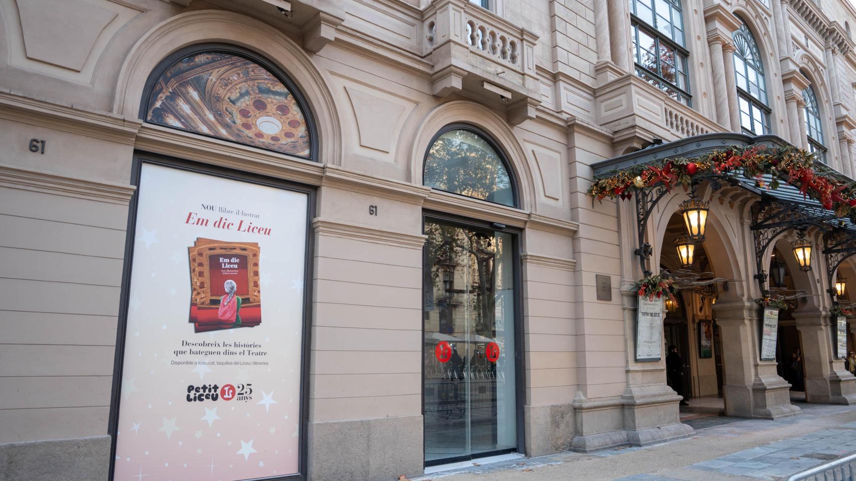 Gran Teatre del Liceu en una foto de archivo