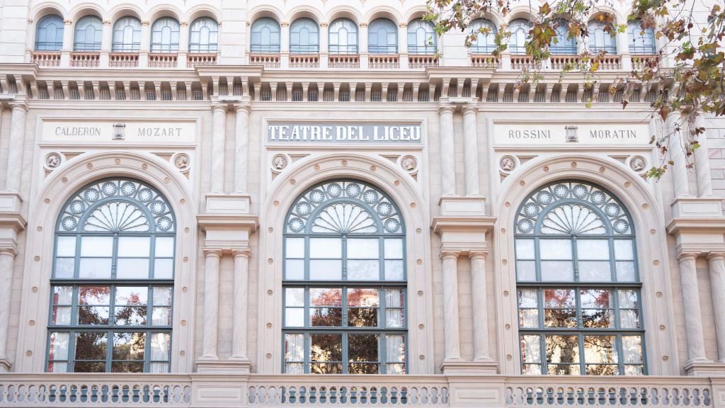 Exterior del Gran Teatre del Liceu de Barcelona