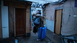 Desalojo del B9 en Badalona