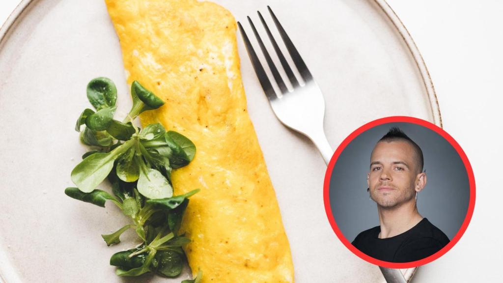 Dabiz Muñoz y tortilla francesa