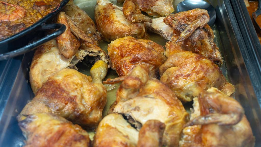 Pollos asados de Kikiriki