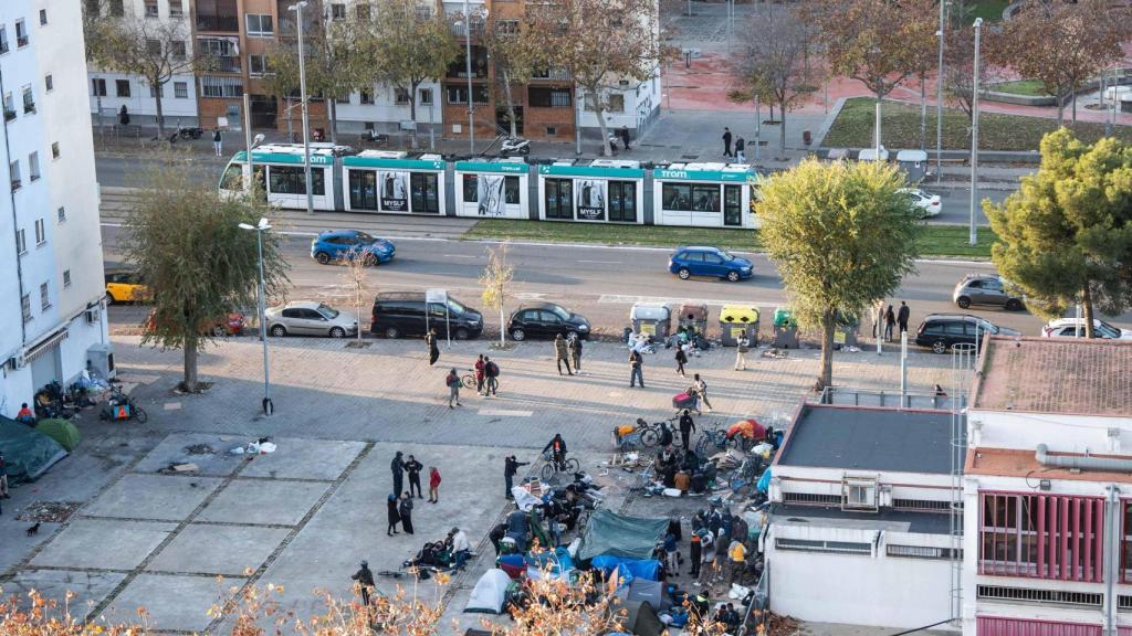 Persones desallotjades del B9 un dia després