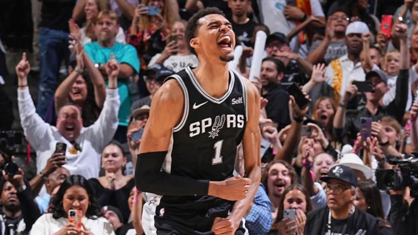 Victor Wembanyama, jugador de los San Antonio Spurs de la NBA