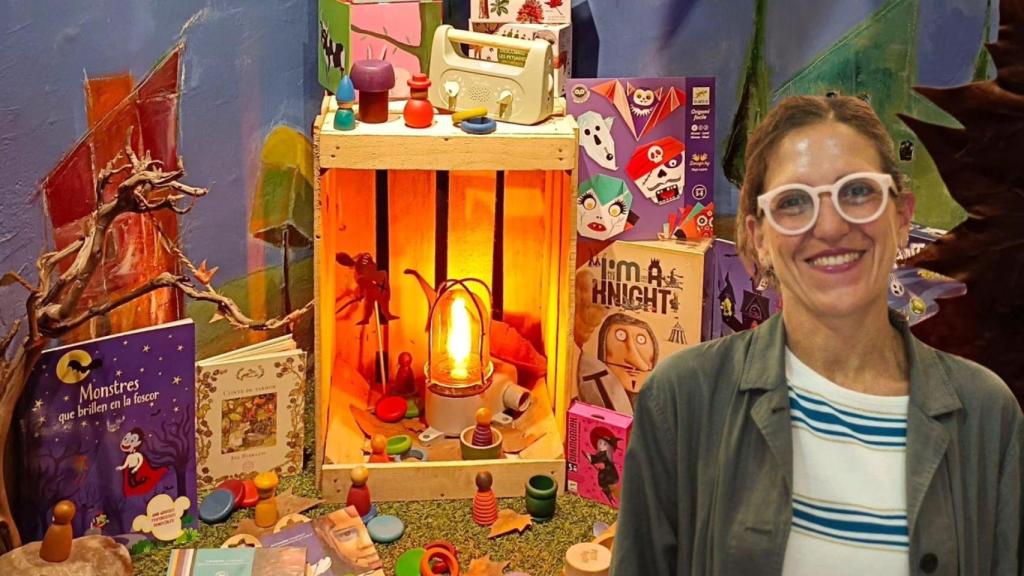 Ana, dueña de una juguetería de Bateau Lune