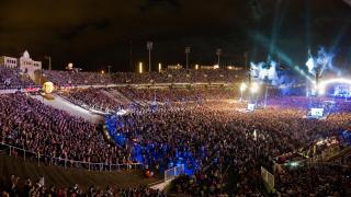 El Estadi Olímpic durante un concierto en una imagen de archivo