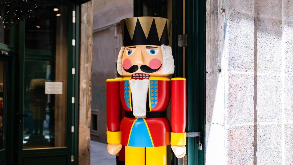 Decoración de la tienda Käthe Wohlfahrt de Barcelona