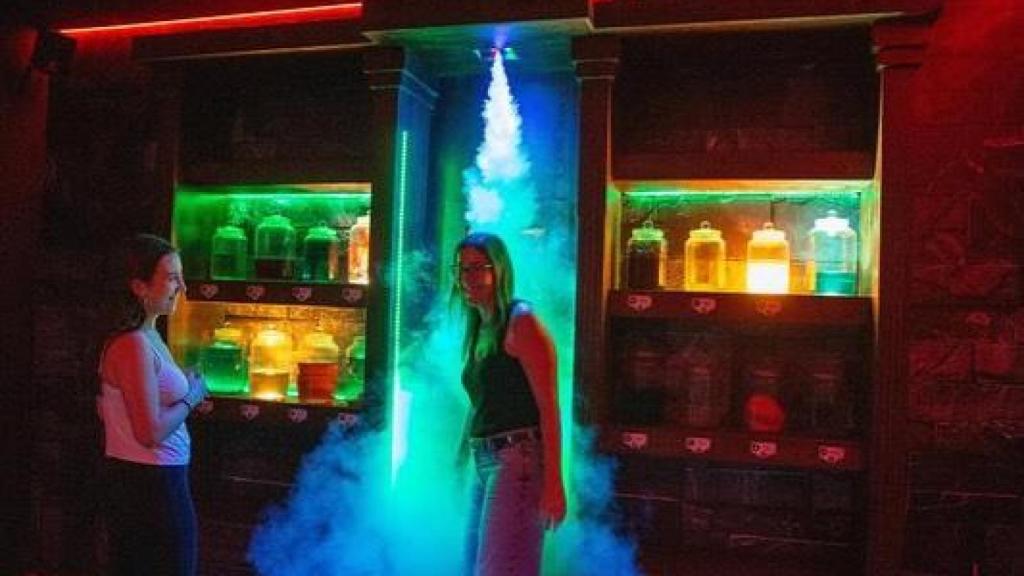 La sala de juegos de 1.000 metros cuadrados de cuadrados donde los adultos se lo pasan como niños