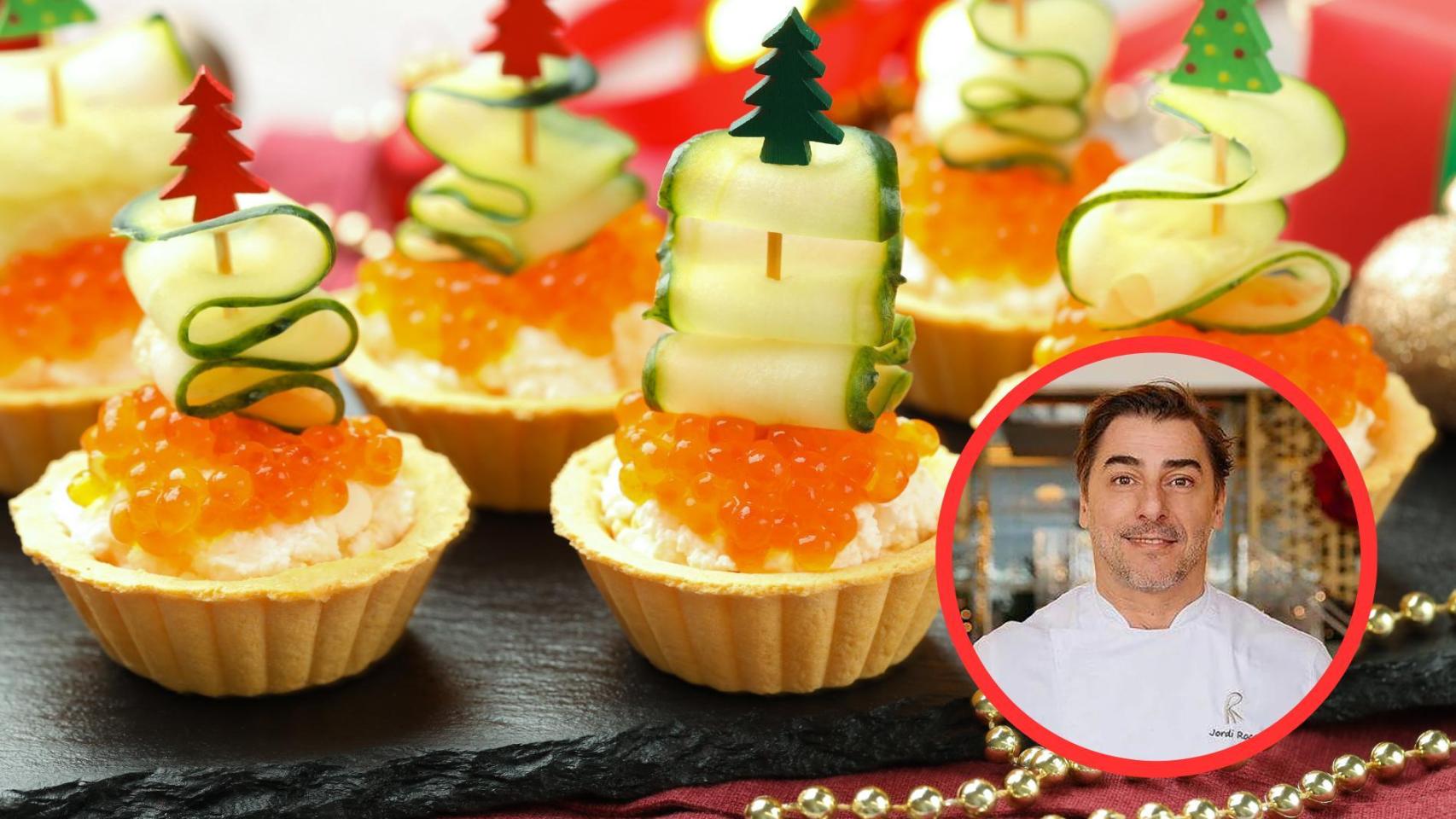 Entrantes navideños y Jordi Roca